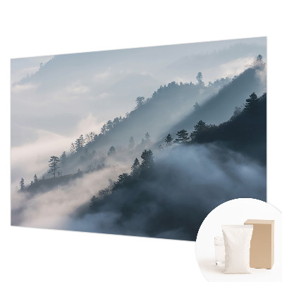 Wall mural for bedroom Foggy landscape