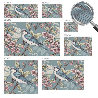 Large wallpaper mural Spring harmony