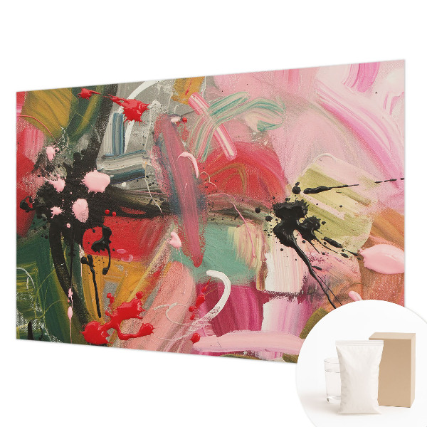 Modern wall mural for bedroom Colorful chaos