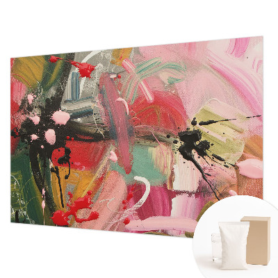 Modern wall mural for bedroom Colorful chaos