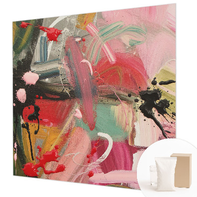 Modern wall mural for bedroom Colorful chaos