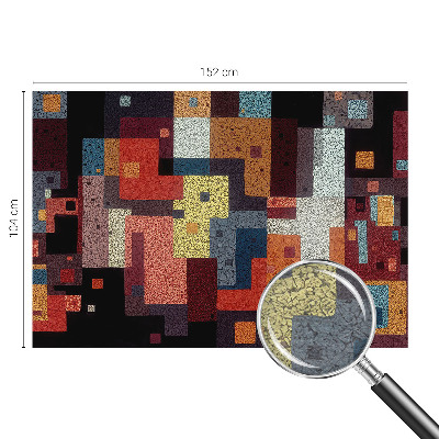 High quality photo wallpaper Colorful shapes