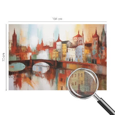 High quality wall mural wallpaper City landscape
