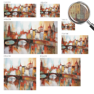 High quality wall mural wallpaper City landscape