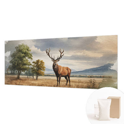 Decorative wall mural for living room Majestic deer