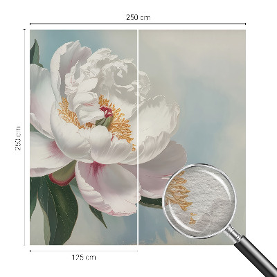 Non-woven wall mural Beautiful peony
