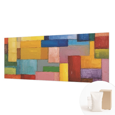 Wall mural Colored rectangles