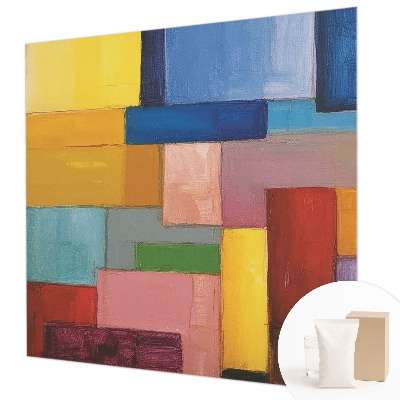 Wall mural Colored rectangles