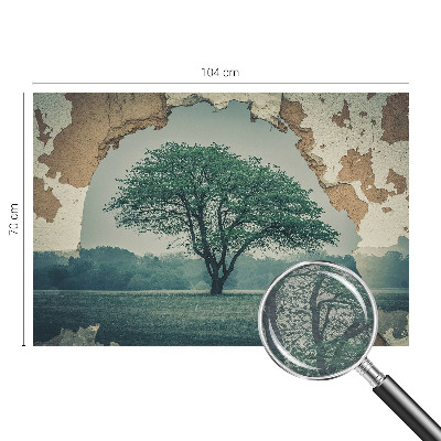 Photo wall mural A lonely tree