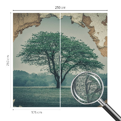 Photo wall mural A lonely tree