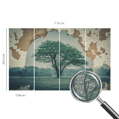 Photo wall mural A lonely tree