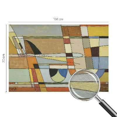 Non-woven photo wallpaper Geometric harmony