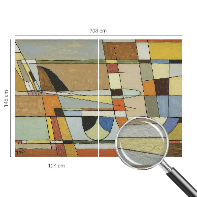 Non-woven photo wallpaper Geometric harmony