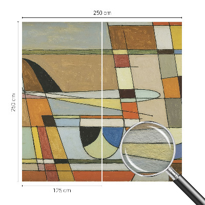 Non-woven photo wallpaper Geometric harmony