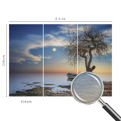 Wallpaper mural A peaceful landscape