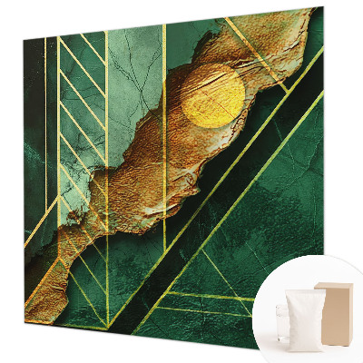 Wallpaper mural for living room Geometric tension