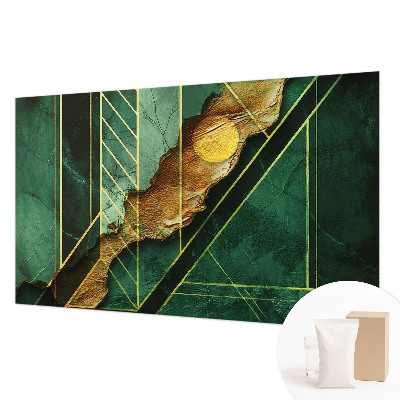 Wallpaper mural for living room Geometric tension