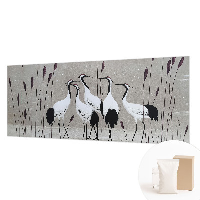Bedroom wall mural wallpaper A flock of cranes