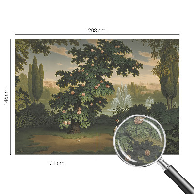 Modern wall mural for bedroom Natural garden