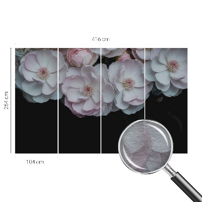 Large wall mural wallpaper A delicate bouquet