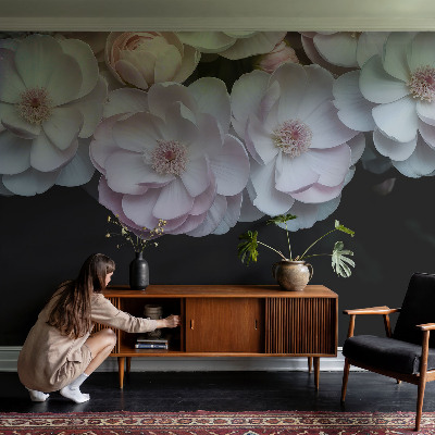 Large wall mural wallpaper A delicate bouquet