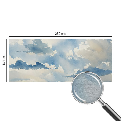 Modern wall mural for living room Heavenly clouds