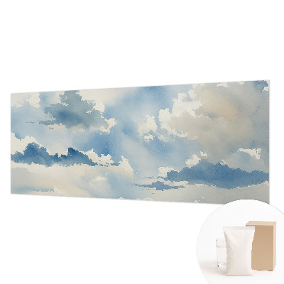 Modern wall mural for living room Heavenly clouds