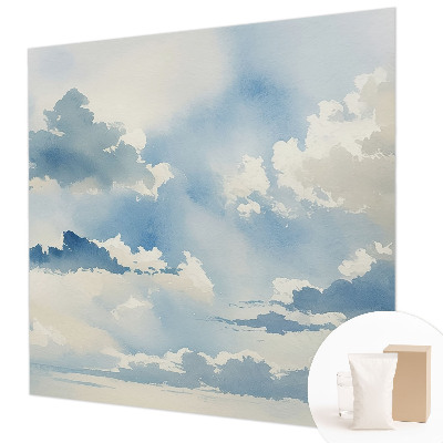 Modern wall mural for living room Heavenly clouds