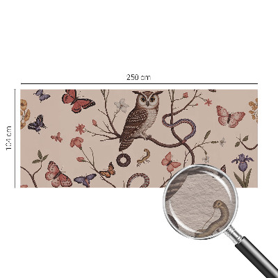 High quality wall mural wallpaper Owl nature