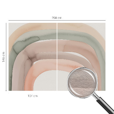 High quality photo wallpaper Rainbow arches