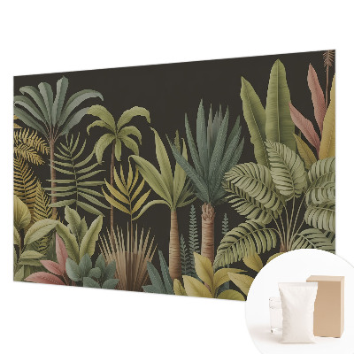 Premium wall mural for bedroom Tropical jungle