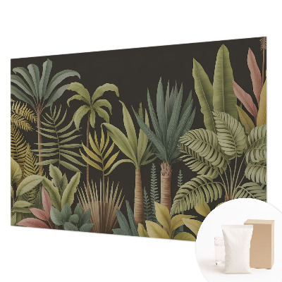 Premium wall mural for bedroom Tropical jungle