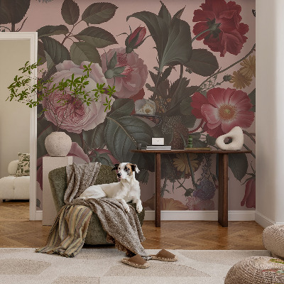 Premium photo wallpaper Floral elegance