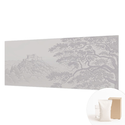 Decorative wall mural for living room Castle landscape