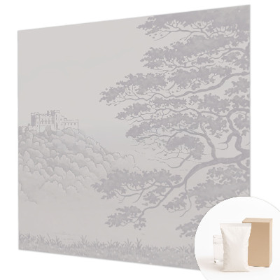 Decorative wall mural for living room Castle landscape