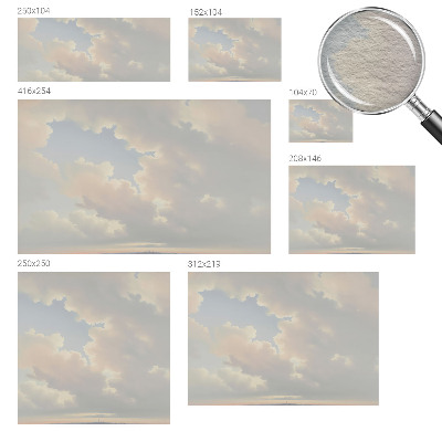 Wall mural Pastel sky