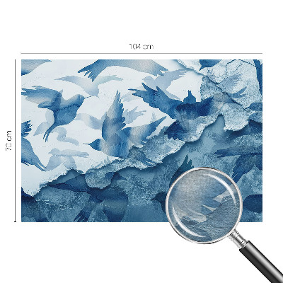 Photo wall mural Dynamic birds