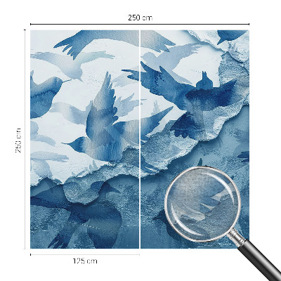 Photo wall mural Dynamic birds