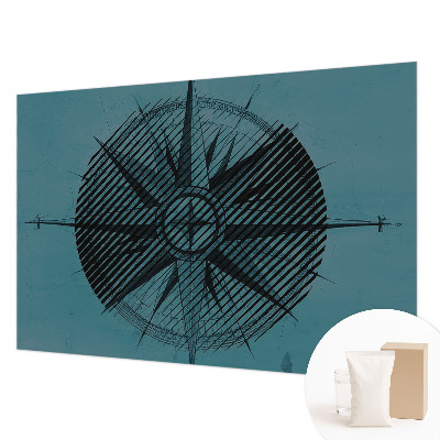Wall mural for bedroom Marine compass