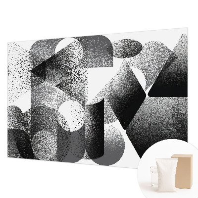Wallpaper mural for living room Geometric shapes