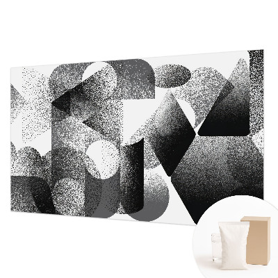 Wallpaper mural for living room Geometric shapes
