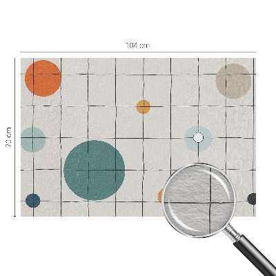 Large wall mural Colored circles