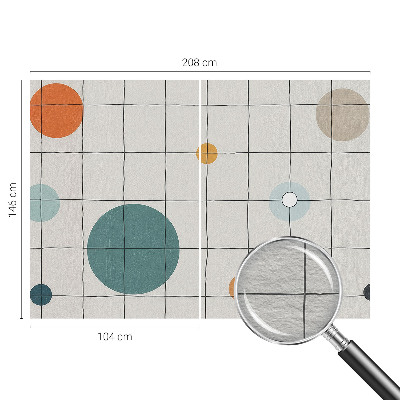 Large wall mural Colored circles