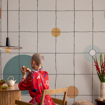 Large wall mural Colored circles
