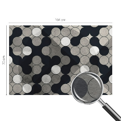 Large wallpaper mural Geometric circles