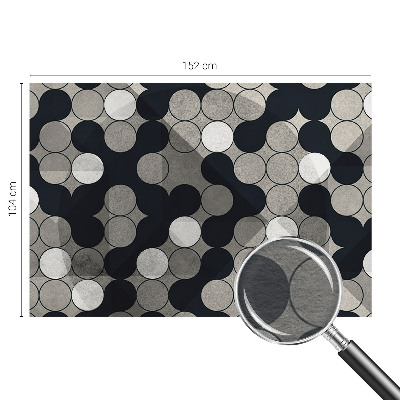 Large wallpaper mural Geometric circles