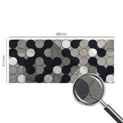 Large wallpaper mural Geometric circles
