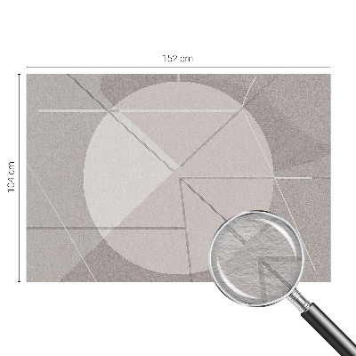 Custom size wall mural Abstract geometry