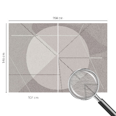 Custom size wall mural Abstract geometry