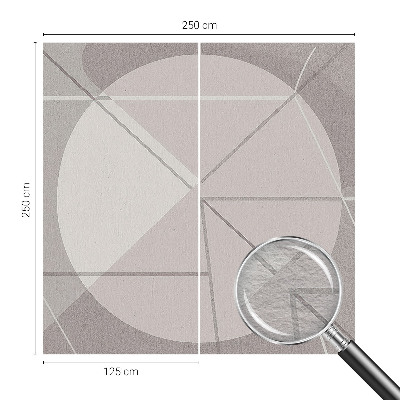 Custom size wall mural Abstract geometry